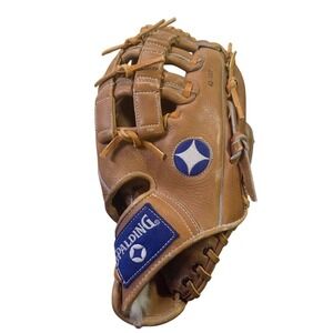 Spalding XP-600 Top Flite Baseball Glove Deerskin Leather 42-107 Brown Left Hand